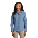 AMAZING CORVETTES - Ladies' Denim Shirt